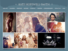 Tablet Screenshot of katehopewellsmith.com